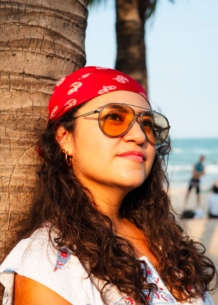 Jessica Vasquez nojaa palmuun
